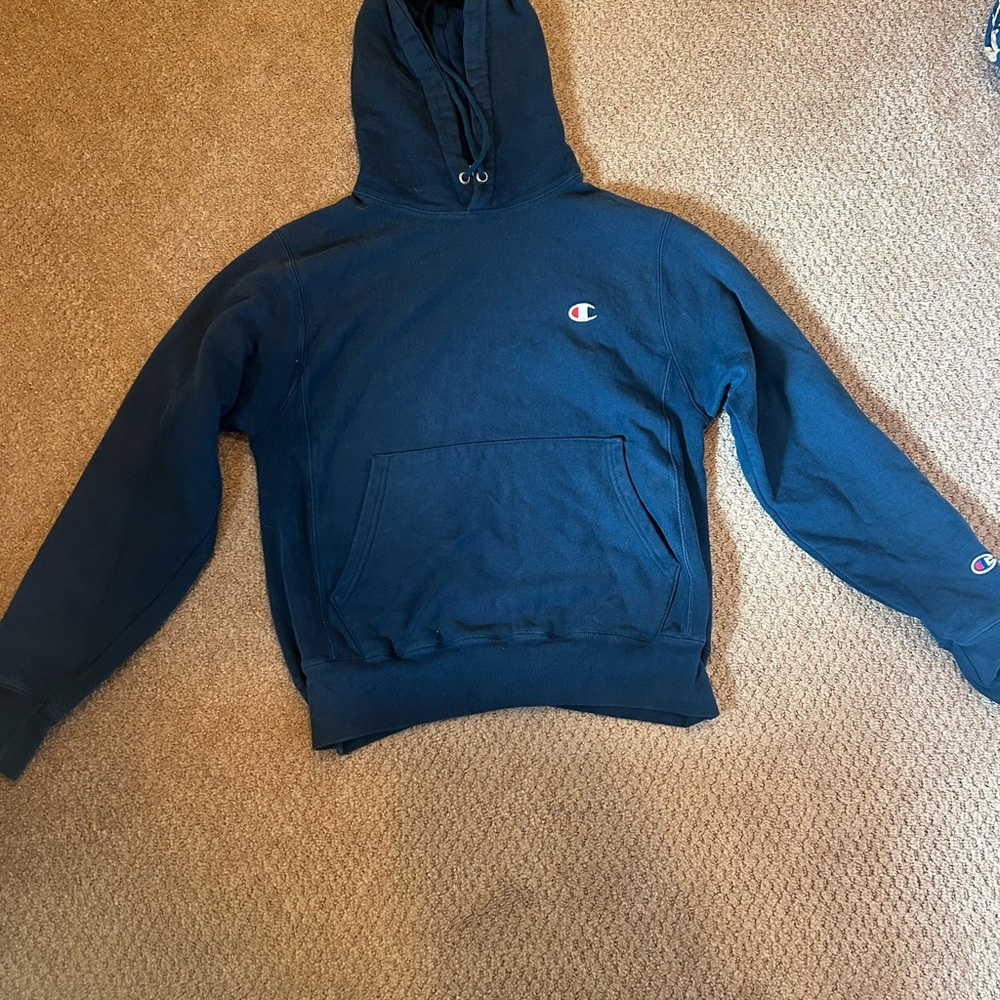 Champion Blue Hoodie